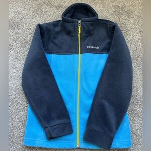 Boys Columbia Zip Up Fleece